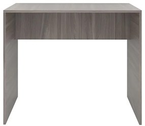Mesa Escrivaninha Escritório Home Office Cinza Carvalho