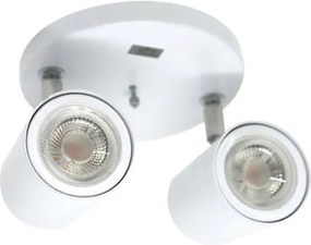 Spot Sobrepor Alumínio Branco Ø6cm