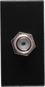 Modulo Tomada Para Antena De Tv Preto Inova Pro Class