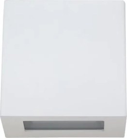 Arandela Led Alumínio Vidro 12w 2700k 127v - BRANCO