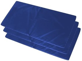 Kit 3 Colchonetes Academia, Espuma D33 Impermeável 90 X 42 (Bordô)