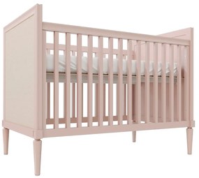 Berço Mini Cama Natu Palha Natural - Rosa Old