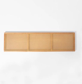 Cabeceira Noga Casal e Queen Palha Natural - Nozes - Cabeceira Noga Casal Queen Palha Natural - Nozes