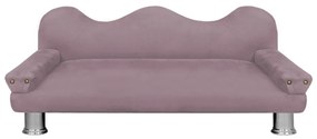 Cama Sofá Pet Meg Para Cães E Gatos Elegante e confortável Suede Crepe