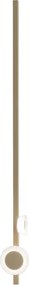 Plafon Led De Sobrepor Dourado 6w 3000k Kálida Vertical