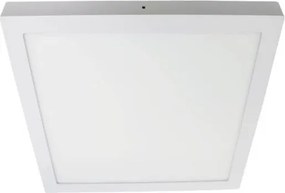 Plafon Led Sobrepor Branco 48W 60X60cm Yamamura - LED BRANCO QUENTE (3000K)