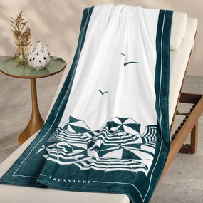 Toalha de Praia Trussardi 100% Algodão Fontelina 86 x 160
