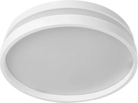 Plafon Sobrepor Aluminio Lucca - BRANCO