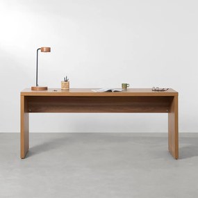 Bancada Contemporânea New Louro Freijó - 2,06m - Bancada Contemporânea 2,06 New - Louro Freijó