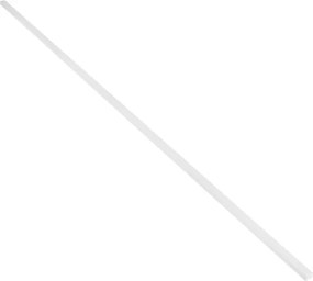 Perfil Led De Sobrepor Branco 38,4W 24V 3000K 2M Fit25