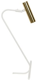 Abajur Jingle Articulada 23X21X51Cm 1Xmr11 - Usina 16925/50 (BT - Branco Texturizado)