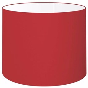 Cúpula abajur cilíndrica cp-8022 Ø45x30cm bordô
