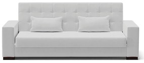 Sofá Cama Casal 3 Lugares 210cm Lisboa Linho Cinza  D03 - D'Rossi