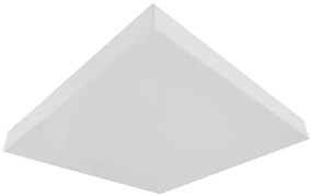 Plafon Led Sobrepor Quadrado Branco 54W Valencia - LED BRANCO FRIO (6500K)