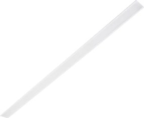 Perfil Led De Embutir Branco 96w 24v 2,5m Fit40 Slim - LED BRANCO QUENTE (2700K)