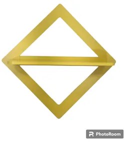 Estante Aérea Diamante Amarelo Woodyou