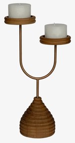 Candelabro Favo - mel pinus