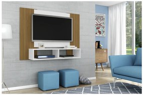 Painel Navi Branco Ripado – Bechara Móveis