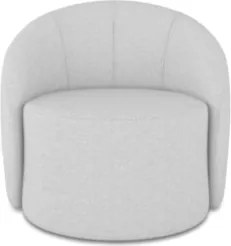 Sofá 3 Lugares 180cm Wendi e Poltrona Steve Linho Cinza I01  - Mpozena