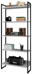 Estante 5 Prateleiras Studio Industrial Z28 Branco - Mpozenato