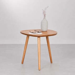 Mesa Lateral Lami Alta Orgânica Canela - 55cmx58cm