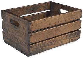Caixa Wendy Madeira Rustic Brown 46cm - 39709 Sun House