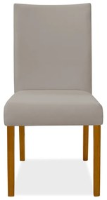 Kit 2 Cadeiras de Jantar Milan Veludo Capuccino