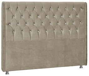Cabeceira Casal Tóquio P04 140 cm Suede - ADJ Decor