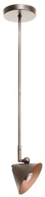 Plafon Stratus Haste Vertical 14X14X70Cm Cone Articulado Metal Alumini... (PRETO)