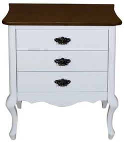 Gaveteiro Paris 3 Gavetas Liso - Wood Prime FS 27277