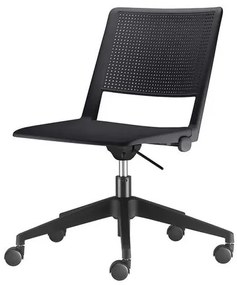 Cadeira Up Assento Preto Base Rodizio Piramidal em Nylon - 54291 Sun House