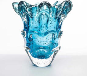 Vaso Murano Huaraz P - Aquamarine  Aquamarine