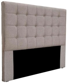 Cabeceira Estofada Polônia 160cm Queen Size Linho - ADJ Decor