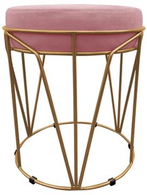 KIT 02 PUFF BABU SUEDE BASE DOURADO DROS - Rose