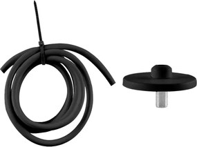 Cabo De Alimentação Com Canopla 1,5m Fit10 Uno Direto - PRETO