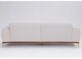 Sofá 3 Lugares Tóquio D07 230cm Lona Cru - D'Rossi