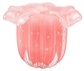 Vaso Murano Salvador P Quartzo Rose