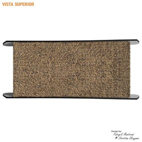 Arranhador de Gato Esteira de Chão B500 Bege - Sheep Estofados - Bege