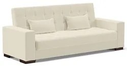 Sofá Cama para Sala de Estar Lisboa Linho Bege - Ibiza