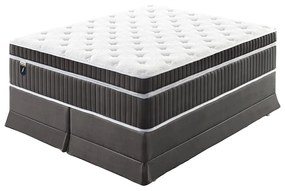 Cama Box Somiê com Colchão Sognare com Saia - King 193cm x 203cm