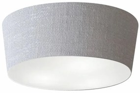 Plafon Para Quarto Cone SQ-3004 Cúpula Cor Rústico Cinza