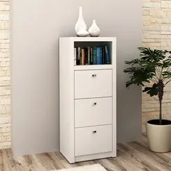 Armário Arquivo 03 Gavetas ME4118 Branco - Tecno Mobili