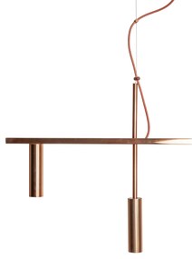 Pendente Platinum Linear 3,8X44,5X170Cm 7Xmr11 - Usina 16930/170 (BT - Branco Texturizado)
