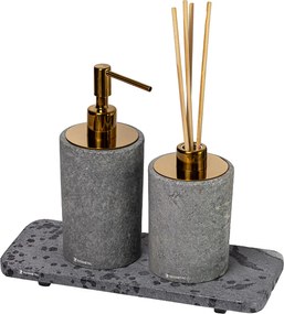 Conjunto Banheiro Duo Petra Gold