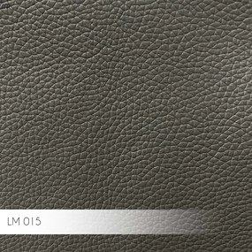 Sofá Decorativo Sala de Estar Lily 3 Lugares 200cm Couro Cimento G34 - Gran Belo