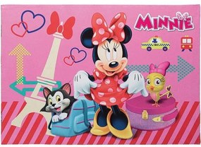 Tapete Infantil Antiderrapante Minnie 70x100 cm
