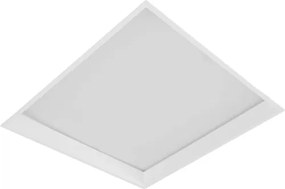 Plafon Led De Embutir Aluminio Branco 25,2W 3000K Imo