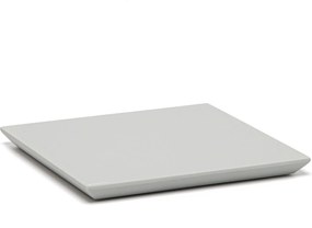 Bandeja Slim Resina 240X240mm - Crômio Fosco Crômio Fosco