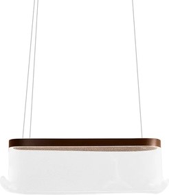 Pendente Led Metal E Aluminio Cafe 28W 3000K Organic