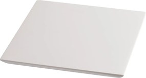 Bandeja Slim em Resina 240X240mm – Off Fosco Off White Fosco